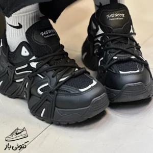 کتونی زنانه بالنسیاگا بندی مشکی