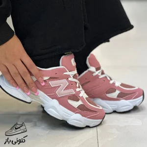 کتونی زنانه نیوبالانس ۹۰۶۰ صورتی آجری