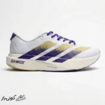آدیداس آدیزیرو سفید بنفش طلایی adidas Adizero Evo SL Washington JQ4578
