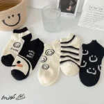 جوراب زنانه مدل Smile بسته 5 عددی