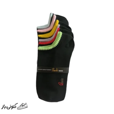 جوراب زنانه مدل کشی مجموعه ۶ عددی