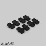 کفش رانینگ بچگانه بی کی جی کیدز مدل اسکیتی چراغدار کد 24310 - تصویر 11