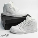 نایک ایر جردن وان AIR Jordan 1 Mid Triple White
