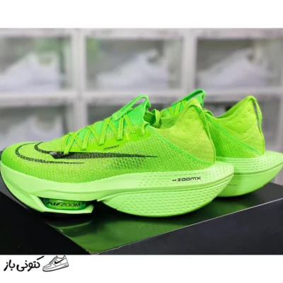 نایک زوم آلفافلای نکست Nike Air Zoom Alphafly Next% 2 Grass Green سبز فسفری