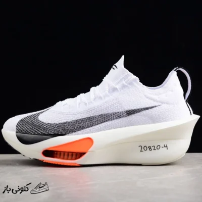 نایک زوم آلفافلای نکست Nike Air Zoom Alphafly Next% 3 Prototype سفید نارنجی
