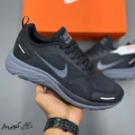 کتونی خارجی مردانه نایک زوم وین فلو NIKE ZOOM WINFLO 9X مشکی طوسی