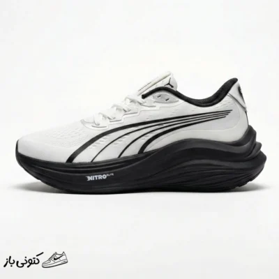 پوما مگ مکس نیترو سفید مشکی PUMA MagMax Nitro white black