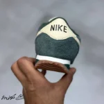 کتونی خارجی زنانه نایک کورتز سبز تیره کرم Nike Cortez Vintage Green Gum FJ2530-301