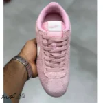 کتونی خارجی زنانه نایک کورتز صورتی سفید Nike Cortez Vintage Pink Foam FJ2530-600