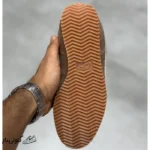 کتونی خارجی زنانه نایک کورتز قهوه‌ای سفید Nike Cortez Vintage Medium Curry FJ2530-200