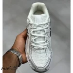 کتونی خارجی زنانه نیوبالانس 740 سفید سیلور متالیک New Balance 740