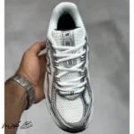 کتونی خارجی زنانه نیوبالانس 740 سفید نقره‌ای متالیک سرمه‌ای New Balance 740v2 White Shadow Grey Navy U740WN2