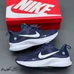 کتونی خارجی مردانه نایک زوم ایکس سرمه ای سفید Nike Zoom X sneakers for men