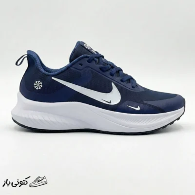کتونی خارجی مردانه نایک زوم ایکس سرمه ای سفید Nike Zoom X sneakers for men