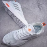 کتونی خارجی یونیسکس آدیداس کلود فوم Adidas Cloudfoam سفید نارنجی