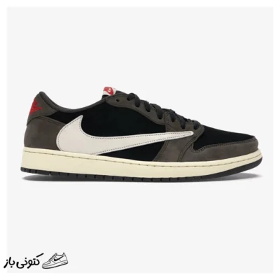کتونی خارجی یونیسکس جردن وان رترو تراویس اسکات Jordan 1 Retro Low OG SP Travis Scott