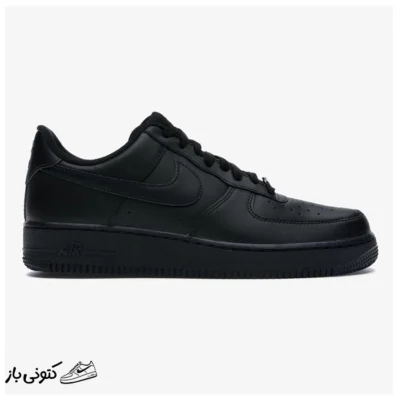 کتونی خارجی یونیسکس نایک ایرفورس وان مشکی Nike Air Force 1 '07