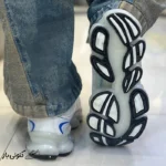 کتونی زنانه نیوبالانس ۲۰۰۰ سفید آبی صورتی