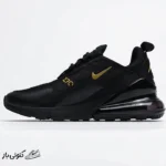 کفش نایکی ایرمکس 270 Nike Air Max مشکی طلایی