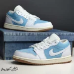 جردن وان لو دنیم ورن بلو Jordan 1 Low SE Denim Worn Blue Women’s