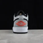 نایک ایر جردن وان Jordan 1 Low SE White Fire Red Black Matte Silver