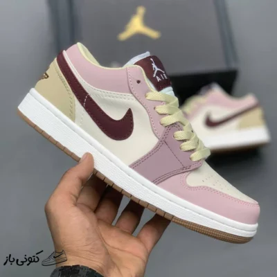 نایک ایر جردن وان لو Nike Jordan 1 Low Dark Pony Smoky Mauve