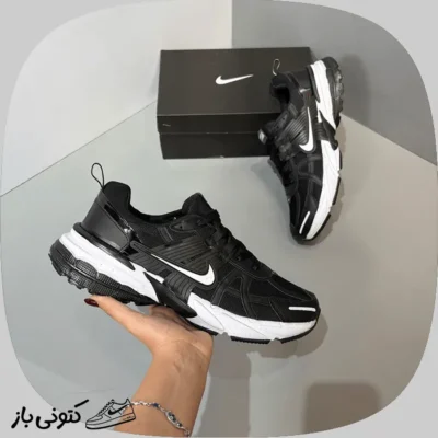 کتونی نایک وی تو کی بزرگپا مشکی سفید