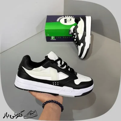 کتونی ونس اکسپت استریت مردانه سفیدمشکی