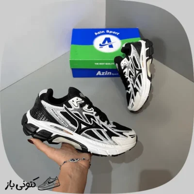کتونی میزانو مشکی سفید