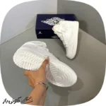 کتونی نایک ترویس اسکات ساقدار مردانه سفیدکامل - تصویر 4