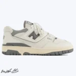 کتونی خارجی یونیسکس نیوبالانس 550 سفید کرم طوسی 550 New Balance 550 Aime Leon Dore White Grey