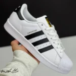 کتونی خارجی یونیسکس آدیداس سوپر استار سیاه سفید adidas super star - تصویر 4