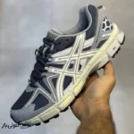 کتونی خارجی مردانه اسیکس ژل کاهانا ASICS Gel-Kahana 8 ReTRo Grey مردانه - تصویر 3