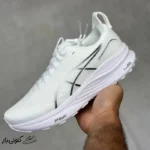 کفش ورزشی اسیکس ژل کایانو 32 سفید ASICS Gel-Kayano 32 White Pure Silver