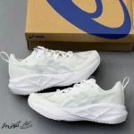 کفش اسیکس نوابلاست 5 سفید خاکستری روشن ASICS Novablast 5 White Piedmont Grey