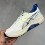 کتونی خارجی یونیسکس اسیکس ژل کایانو 32 GEL-KAYANO 32 Cream/Denim Blue - تصویر 4