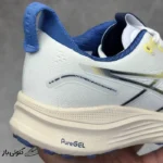 کتونی خارجی یونیسکس اسیکس ژل کایانو 32 GEL-KAYANO 32 Cream/Denim Blue - تصویر 3