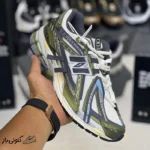 کتونی خارجی مردانه نیوبالانس 1906A سبز زیتونی سفید خاکستری New Balance 1906A Olive Juice Sea Salt
