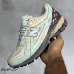 کفش نیوبالانس ۱۹۰۶U سبز نعنایی کرم قهوه ای New Balance 1906U Clay Ash Licorice