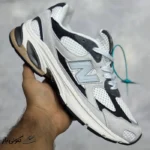 کتونی خارجی مردانه نیوبالانس 2010 طوسی سفید کرم New Balance 2010 Cream Grey