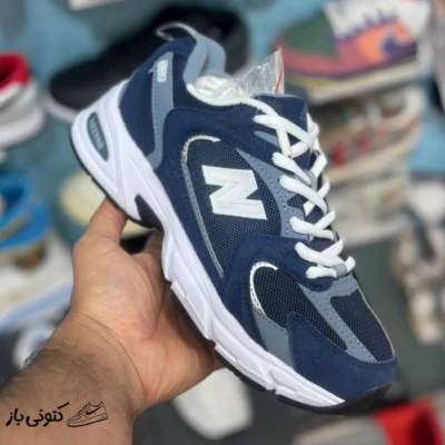 نیوبالانس 530 سرمه‌ای سفید New Balance 530 Navy White