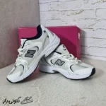کفش و کتونی نیوبالانس 530 سفیدسرمه ای (272)