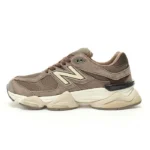 کتونی خارجی مردانه نیوبالانس 9060 قهوه‌ای قارچی New Balance 9060 Mushroom Brown