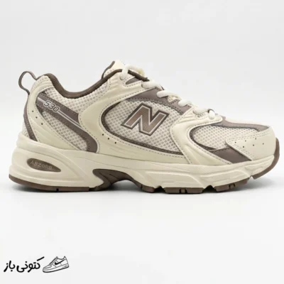 کفش نیوبالانس 530 کرم شکلاتی New Balance MR530ASM