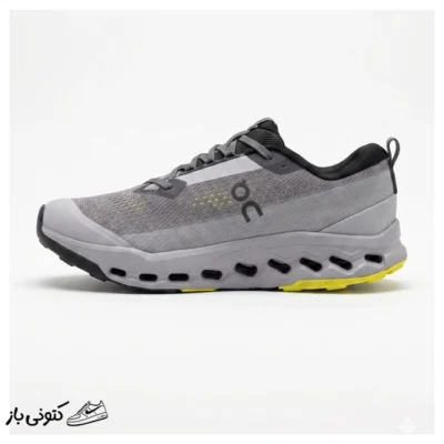 کتونی آن رانینگ کلودسرفر تریل طوسی On Running Cloudsurfer Trail 2 3WF30102647