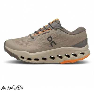 کتونی آن رانینگ کلودسرفر تریل خاکی نارنجی On Running Cloudsurfer Trail 2