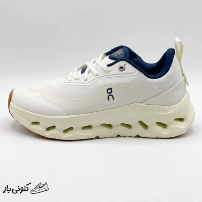 کتونی آن رانینگ کلودتیلت لووه سفید کرم سرمه ای On Running Cloudtilt 2.0 LOEWE White Navy