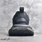 کتونی خارجی مردانه بالنسیاگا Balenciaga 3XL Suede Distressed خاکستری تیره - Image 3