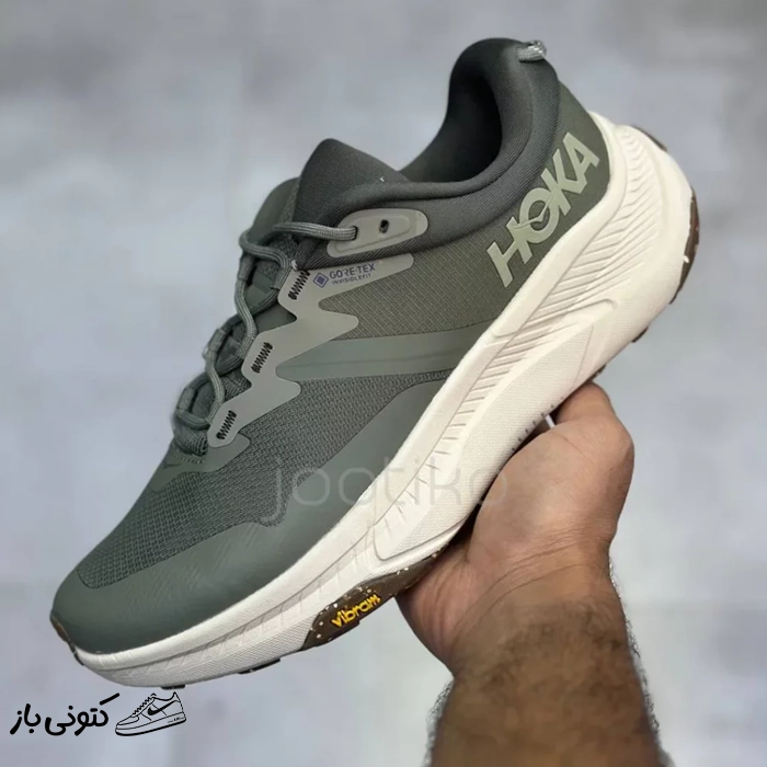 Hoka Transport Sea Moss Eucalyptus کتونی خارجی مردانه هوکا ترنسپورت سی ماس اکالیپتوس Hoka Transport Sea Moss Eucalyptus - Image 1