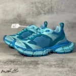 کتونی خارجی مردانه بالنسیاگا Balenciaga 3XL Suede Distressed آبی